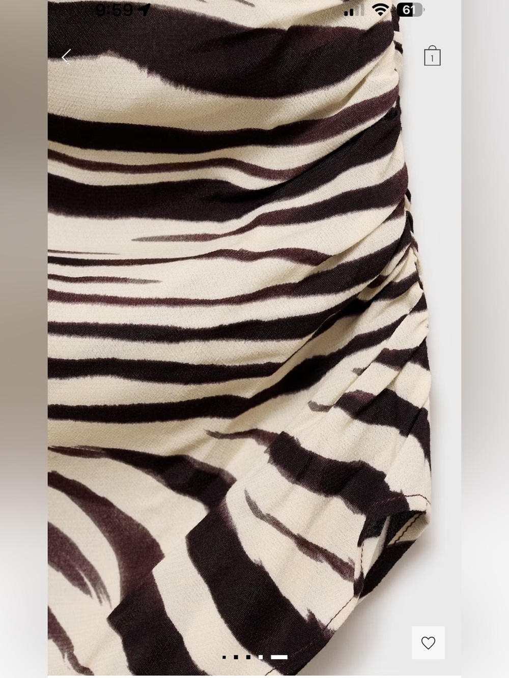 Mango Zebra-Print Top - Picture 10 of 10